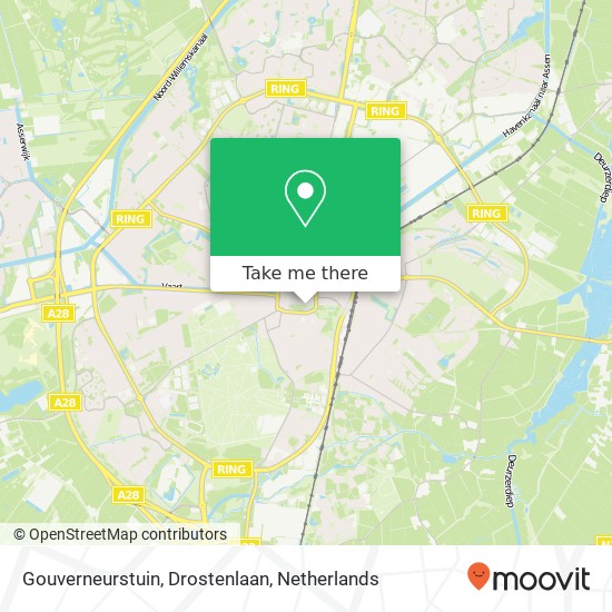 Gouverneurstuin, Drostenlaan map