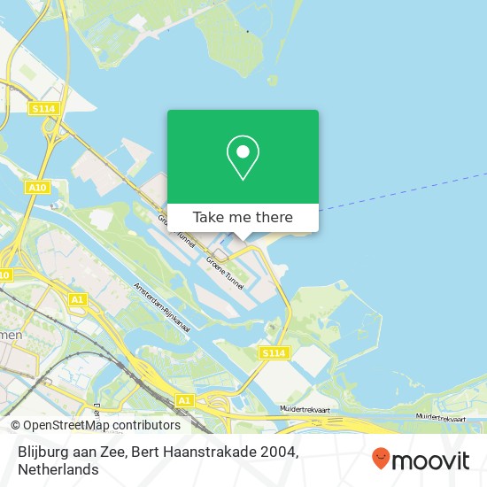 Blijburg aan Zee, Bert Haanstrakade 2004 map