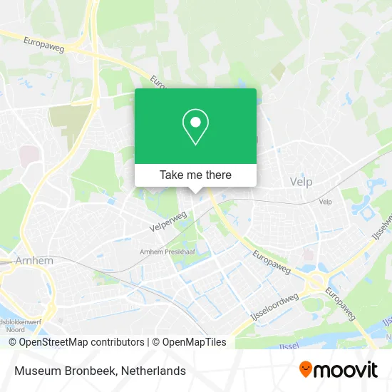 Museum Bronbeek map