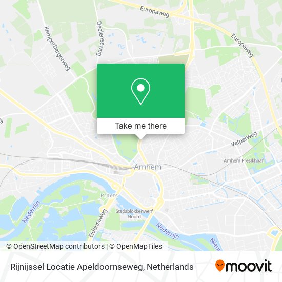 Rijnijssel Locatie Apeldoornseweg map