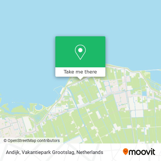 Andijk, Vakantiepark Grootslag map