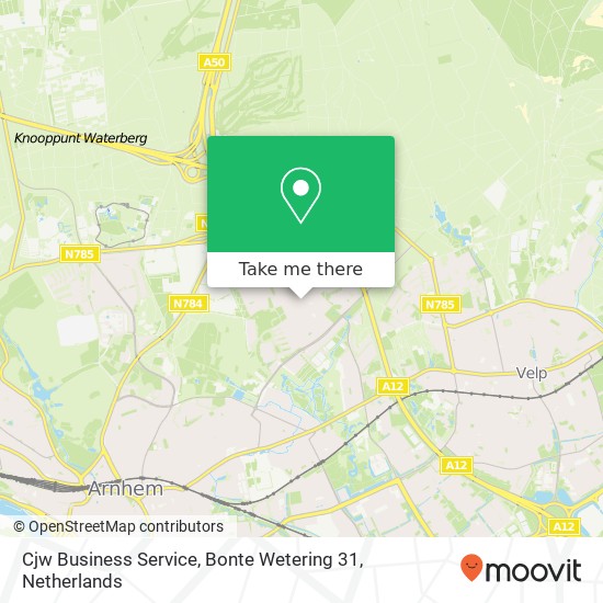 Cjw Business Service, Bonte Wetering 31 Karte