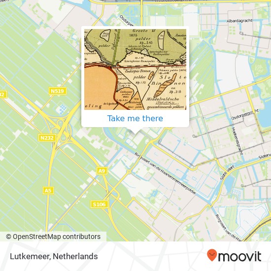 Lutkemeer map