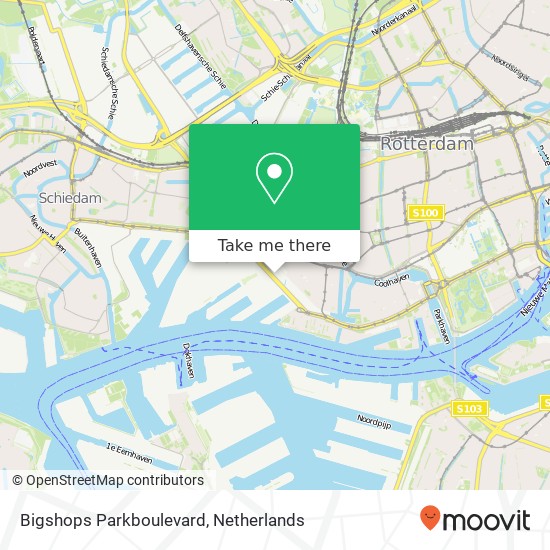 Bigshops Parkboulevard map