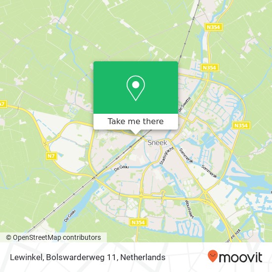 Lewinkel, Bolswarderweg 11 Karte