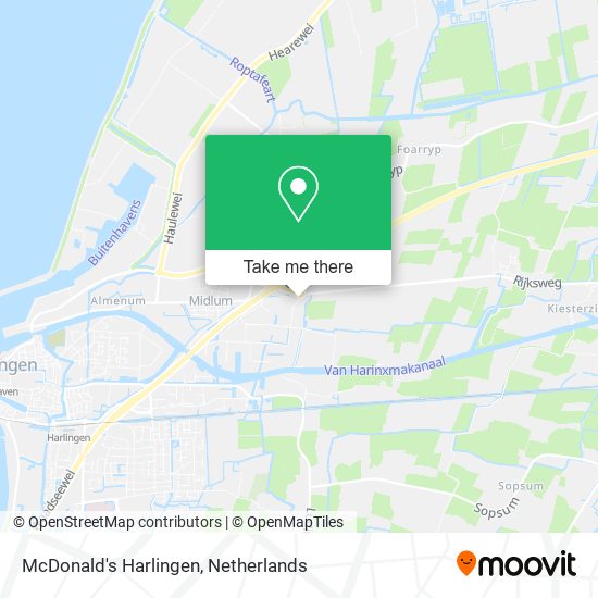 McDonald's Harlingen map