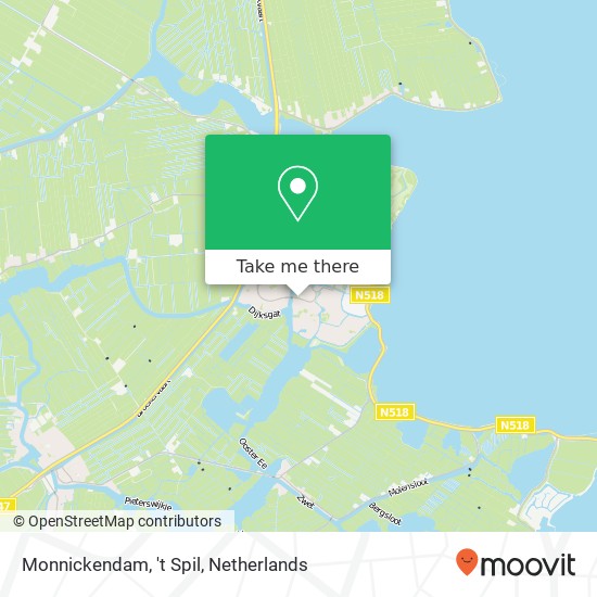 Monnickendam, 't Spil map