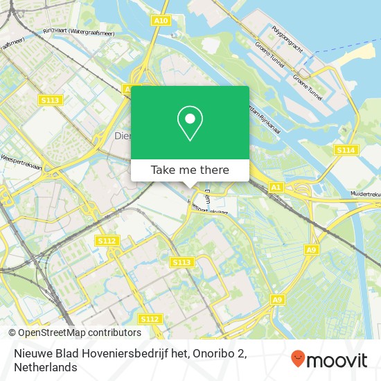 Nieuwe Blad Hoveniersbedrijf het, Onoribo 2 map