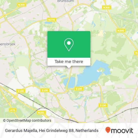 Gerardus Majella, Hei Grindelweg 88 map