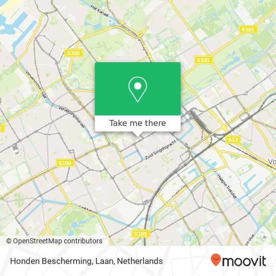 Honden Bescherming, Laan map