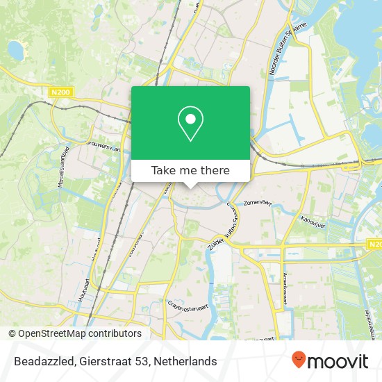 Beadazzled, Gierstraat 53 map