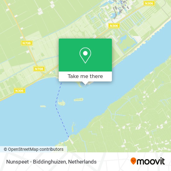 Nunspeet - Biddinghuizen Karte
