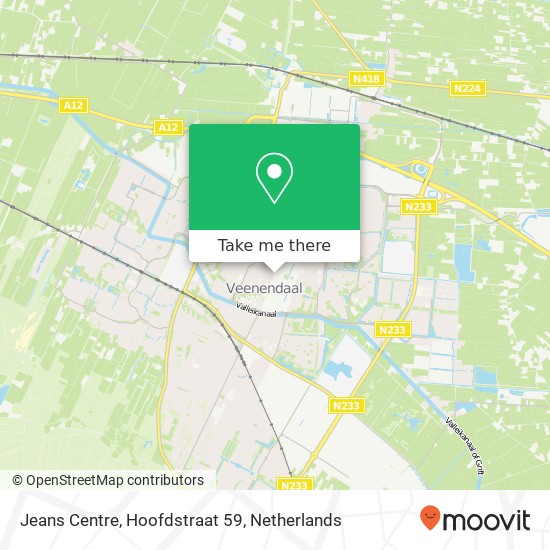 Jeans Centre, Hoofdstraat 59 map