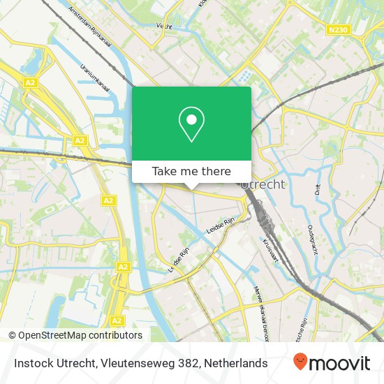 Instock Utrecht, Vleutenseweg 382 map