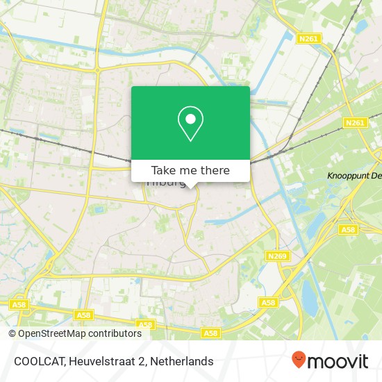 COOLCAT, Heuvelstraat 2 map