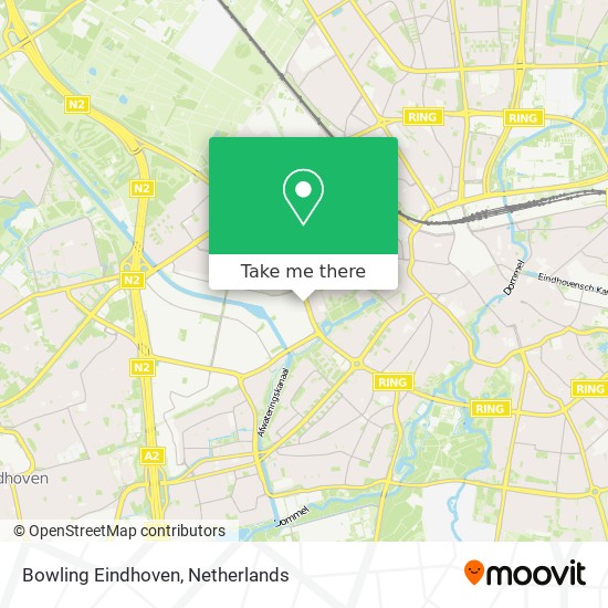 Bowling Eindhoven Karte