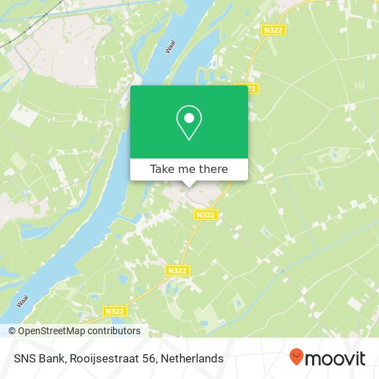 SNS Bank, Rooijsestraat 56 map