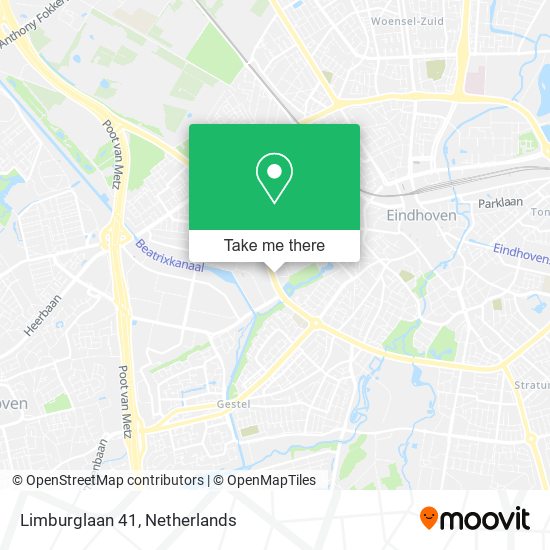 Limburglaan 41 map