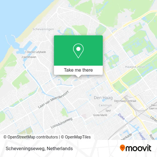 Scheveningseweg Karte