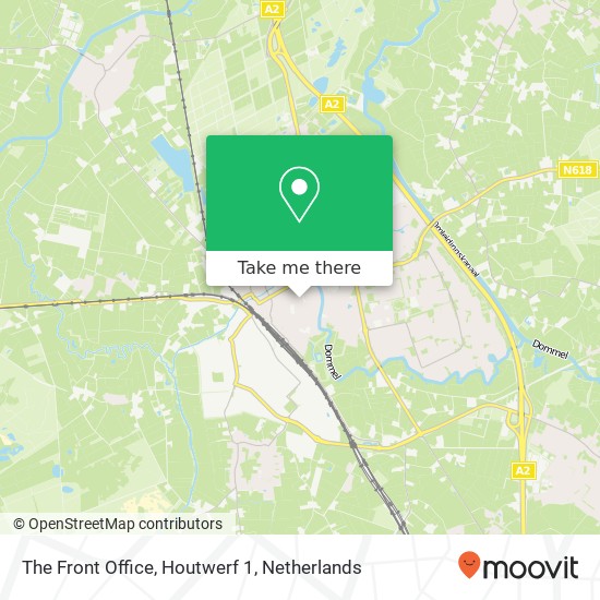 The Front Office, Houtwerf 1 map