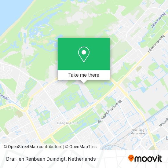 Draf- en Renbaan Duindigt map