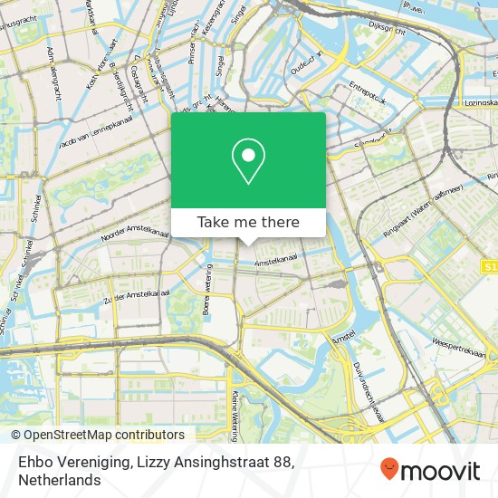 Ehbo Vereniging, Lizzy Ansinghstraat 88 map