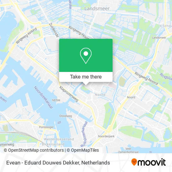 Evean - Eduard Douwes Dekker map
