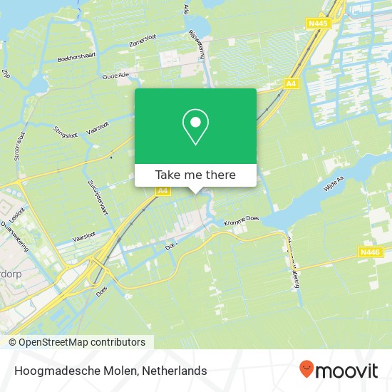 Hoogmadesche Molen map