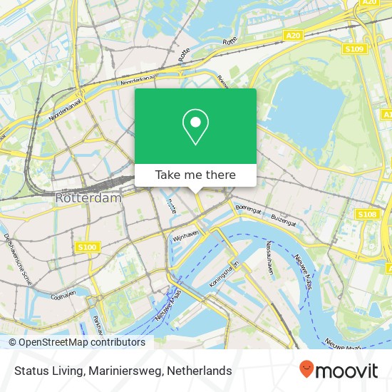 Status Living, Mariniersweg map