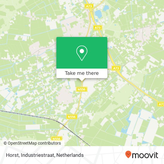 Horst, Industriestraat map