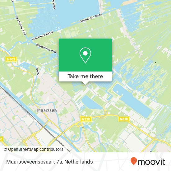 Maarsseveensevaart 7a map