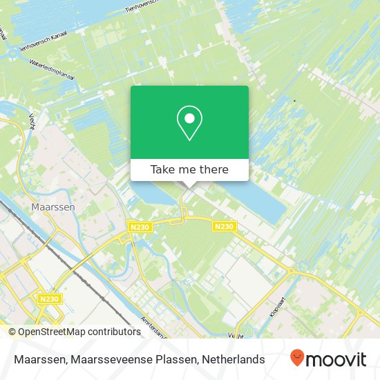 Maarssen, Maarsseveense Plassen map