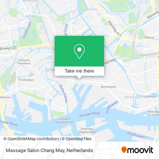 Massage Salon Chang May map