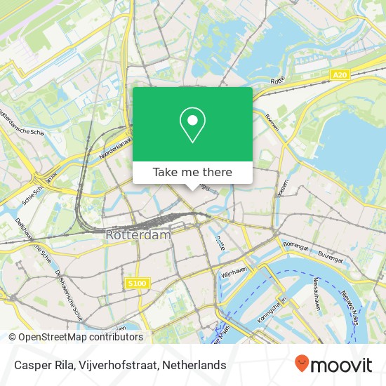 Casper Rila, Vijverhofstraat map