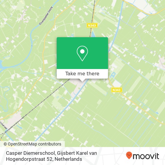 Casper Diemerschool, Gijsbert Karel van Hogendorpstraat 52 map