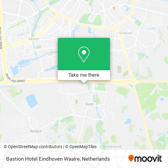 Bastion Hotel Eindhoven Waalre map