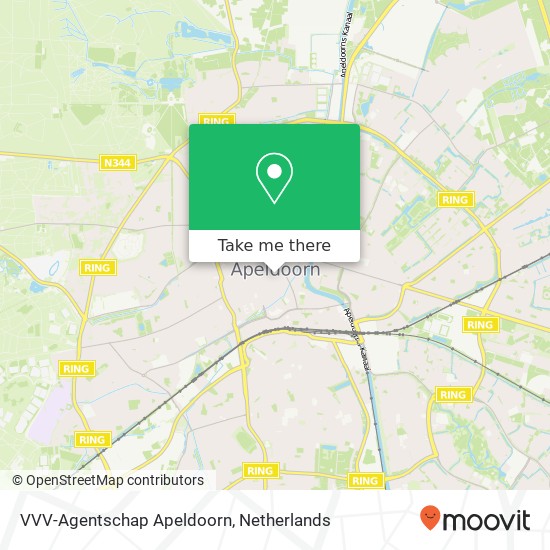 VVV-Agentschap Apeldoorn map