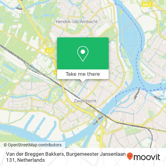 Van der Breggen Bakkers, Burgemeester Jansenlaan 131 map