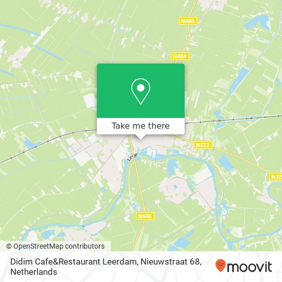 Didim Cafe&Restaurant Leerdam, Nieuwstraat 68 map
