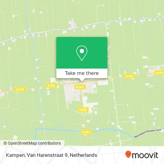 Kampen, Van Harenstraat 9 map