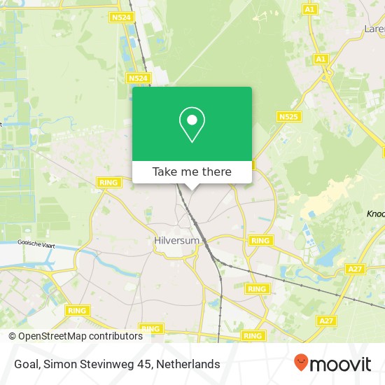 Goal, Simon Stevinweg 45 map