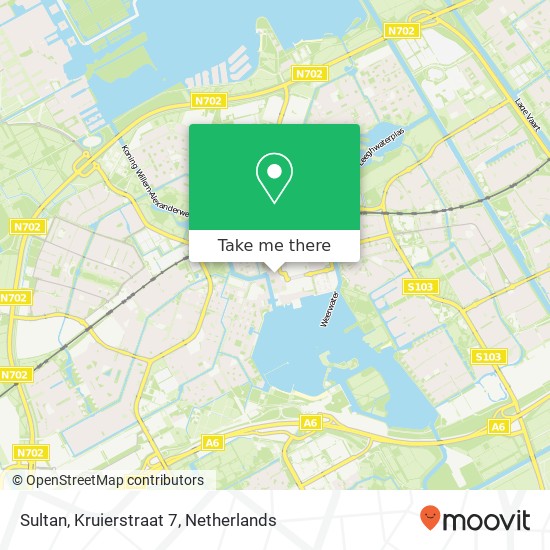 Sultan, Kruierstraat 7 map