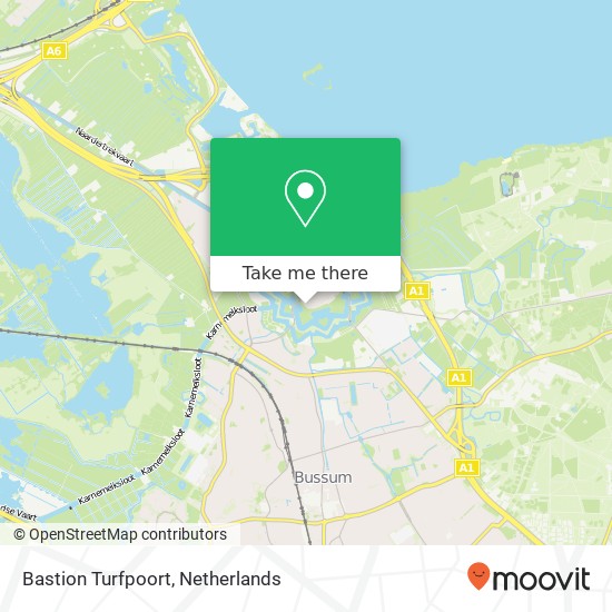 Bastion Turfpoort map