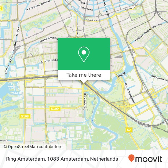 Ring Amsterdam, 1083 Amsterdam map