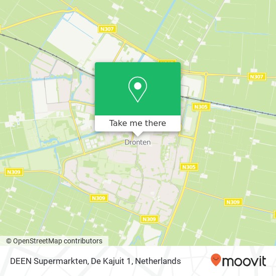 DEEN Supermarkten, De Kajuit 1 map