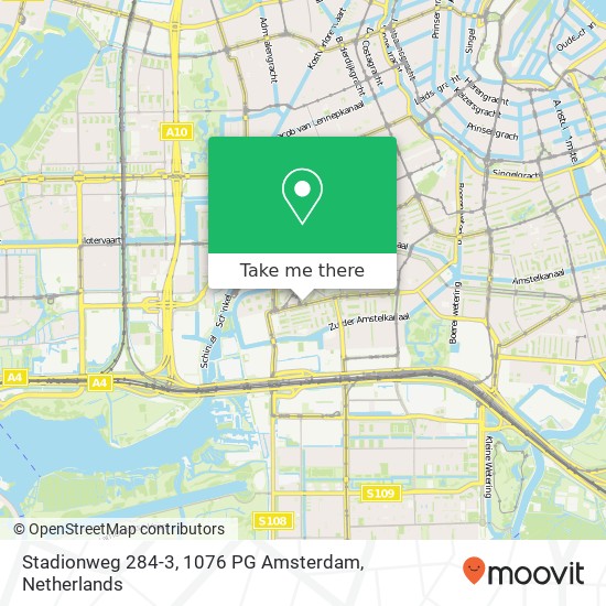 Stadionweg 284-3, 1076 PG Amsterdam map