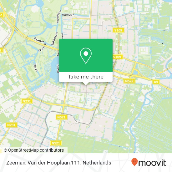 Zeeman, Van der Hooplaan 111 map