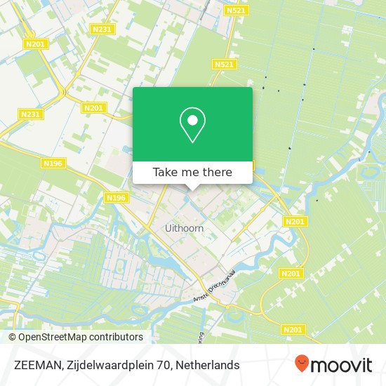 ZEEMAN, Zijdelwaardplein 70 map