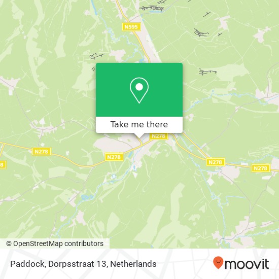 Paddock, Dorpsstraat 13 map