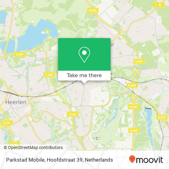 Parkstad Mobile, Hoofdstraat 39 Karte
